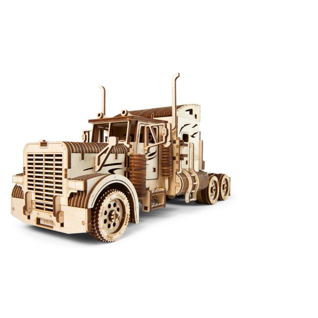 Ugears 3D dřevěné mechanické puzzle Tahač Heavy Boy