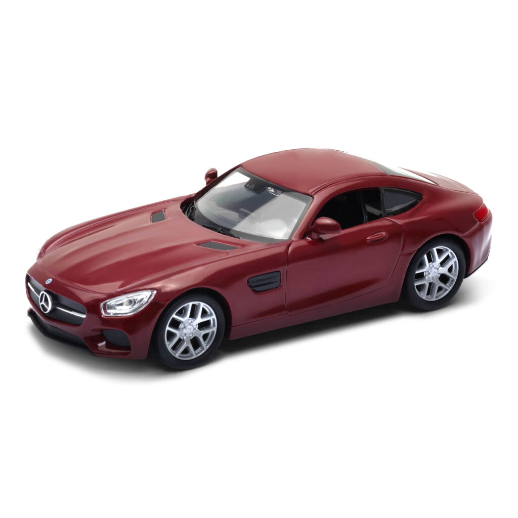  Welly Mercedes AMG GT 1:34 strieborný