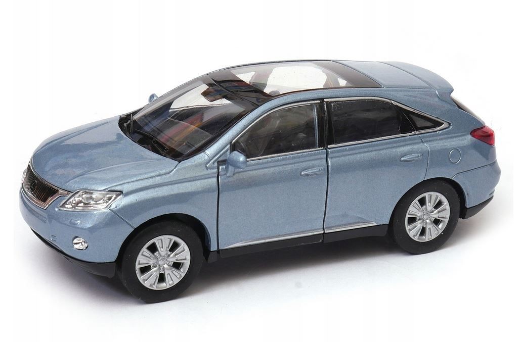 Welly - Lexus RX 450h model 1:34 strieborná