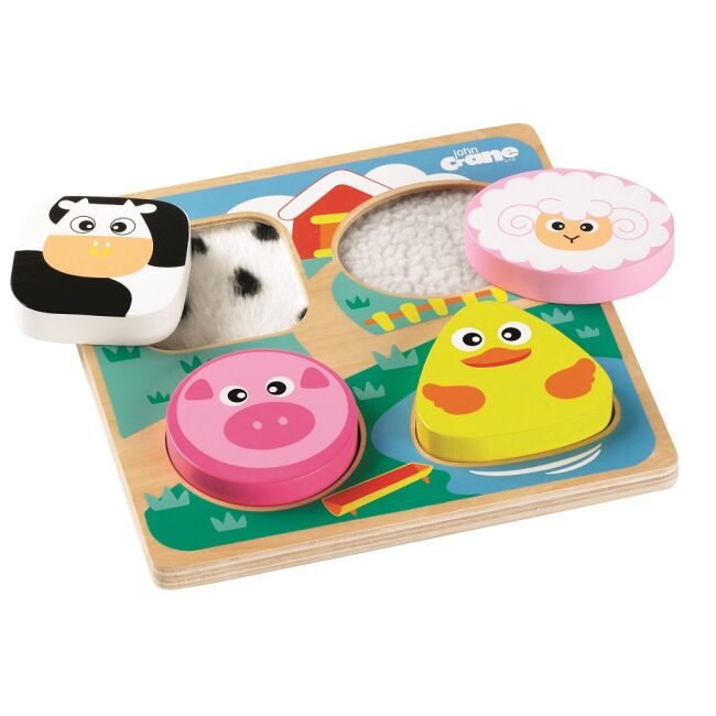 Tidlo senzorické puzzle farma
