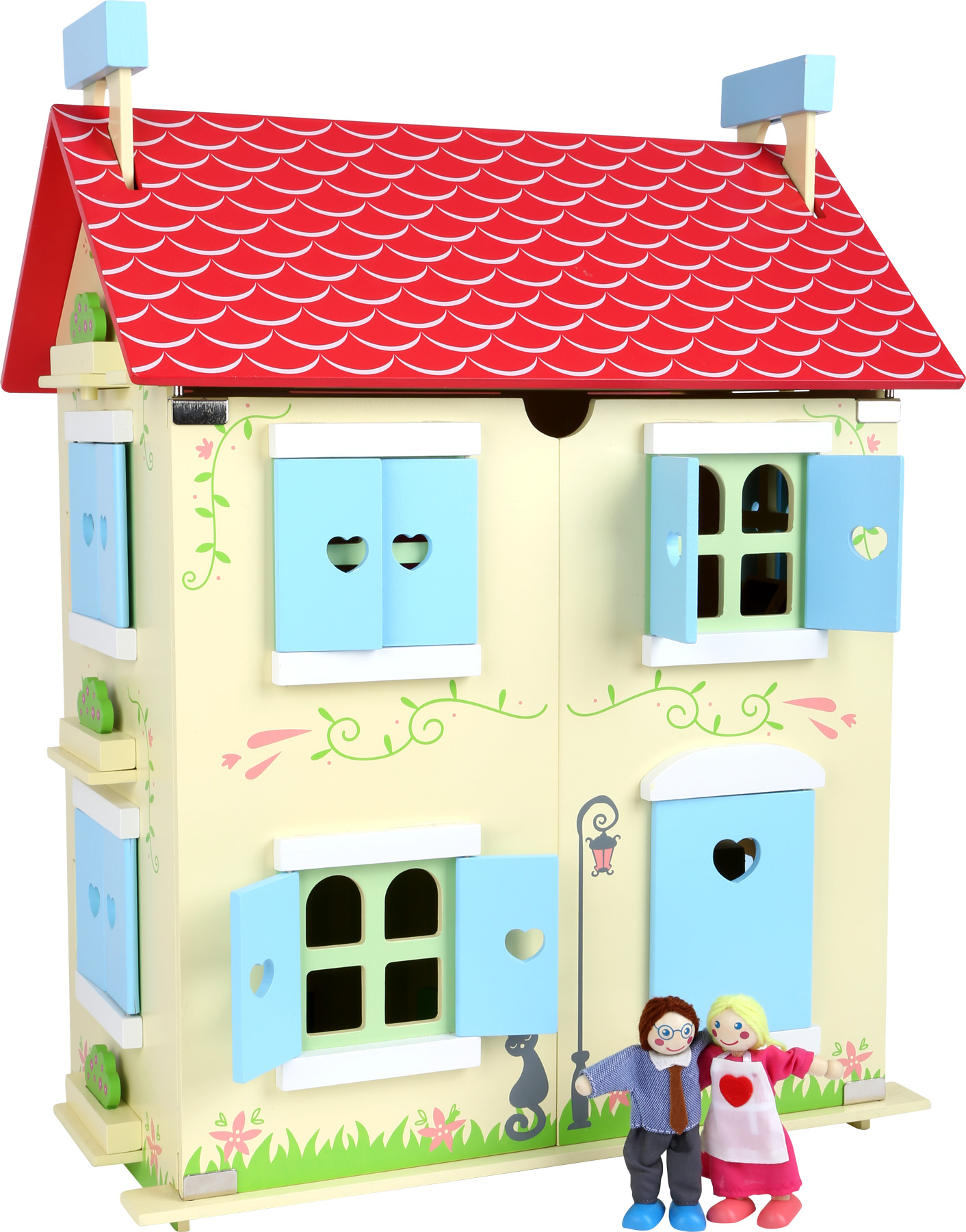Small Foot Domček pre bábiky s odnímateľnou strechou