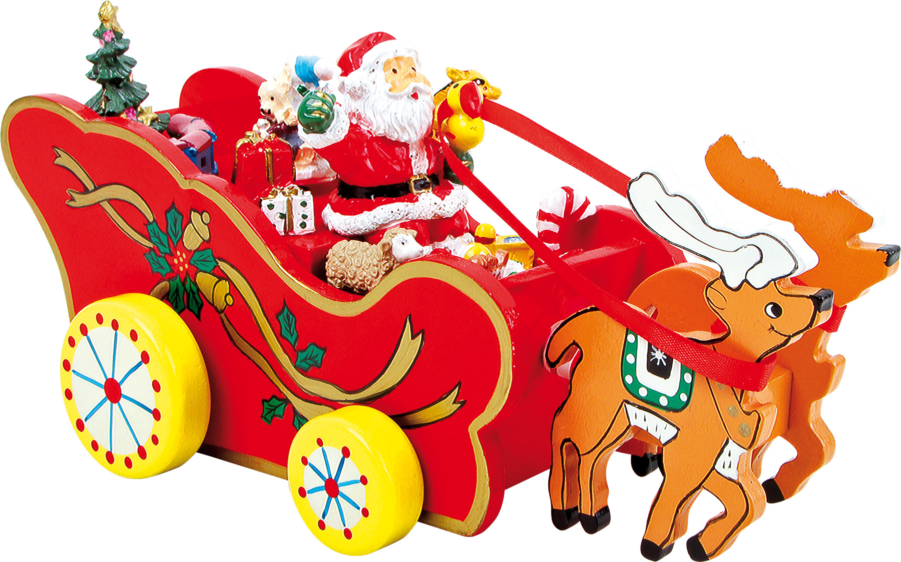 Small Foot Hudobná skrinka "Christmas Carriage"
