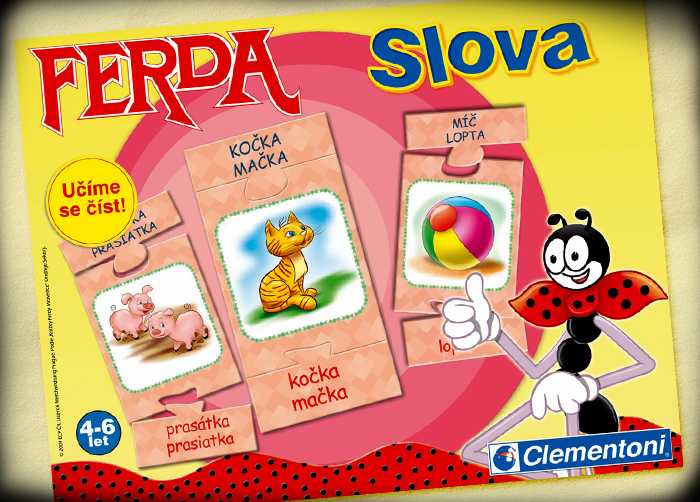 Obrázkové dětské hry - Ferda - Slova