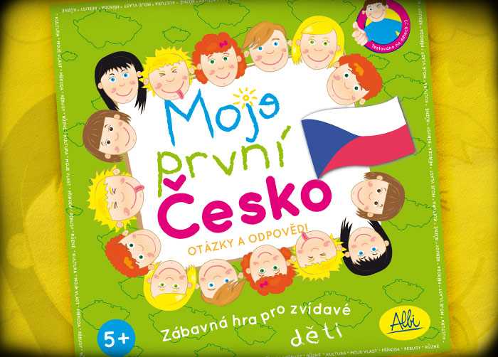 Desková kvízová hra - Moje první Česko