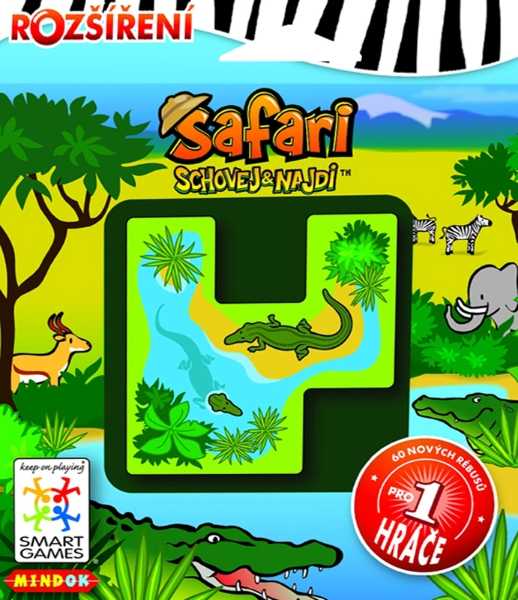 Hlavolamové smart hry - Safari schovej a najdi rozšíření