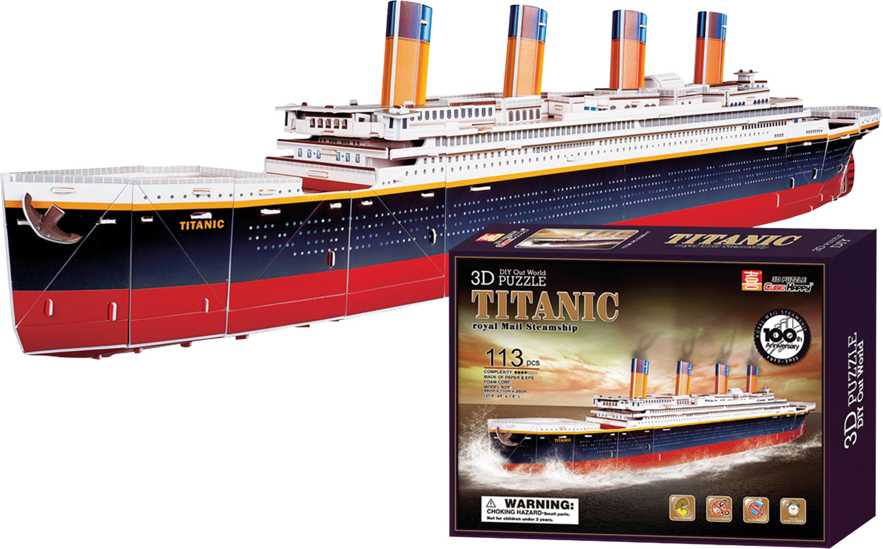 Small Foot 3D Puzzle Titanic