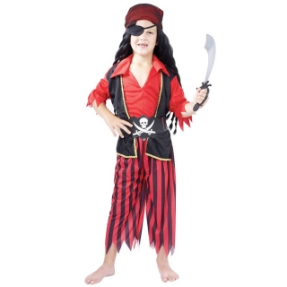 Karnevalový kostým Jednooký pirát