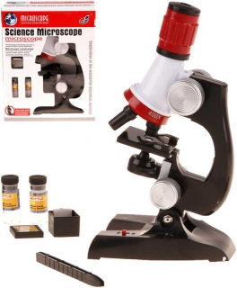 Detský mikroskop na batérie s doplnkami